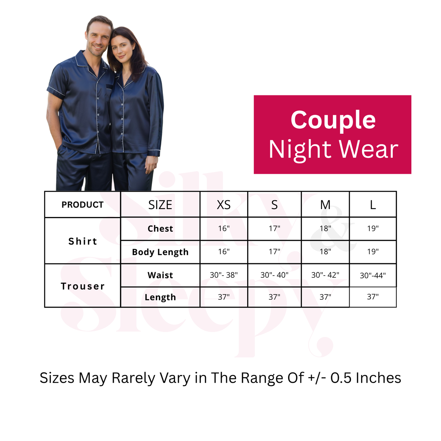 100% Pure Silk Pajama Set | Contrast Piping
