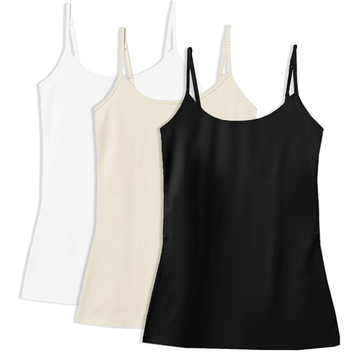 Pack of 3 Camisole for Girls Tanktops for women Shameez