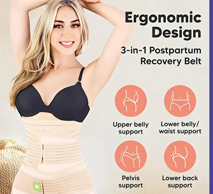 3 in 1 After Pregnancy & C Section Recovery Belly Support Body Fit ( Recovery Belt )
