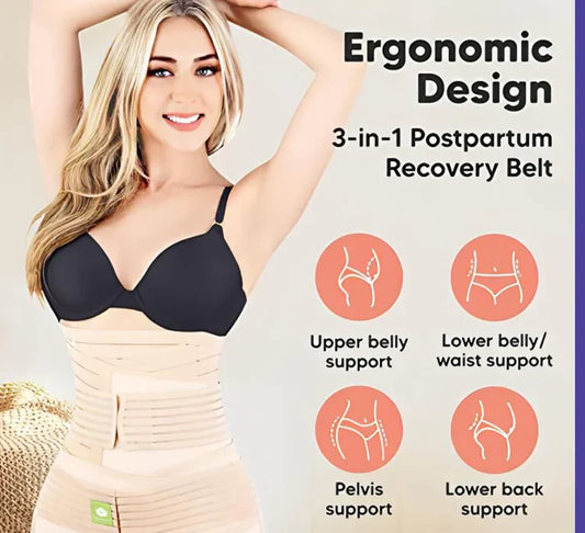 3 in 1 After Pregnancy & C Section Recovery Belly Support Body Fit ( Recovery Belt )