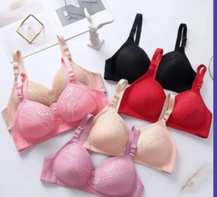 Bra for Women Ladies and Girls Foam Bra Random Colours and Pattern Brazier Blouse