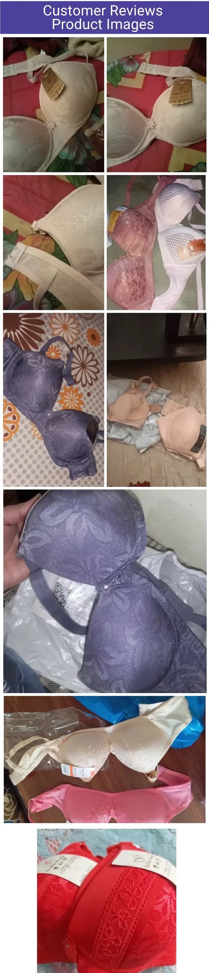 Bra for Women Ladies and Girls Foam Bra Random Colours and Pattern Brazier Blouse