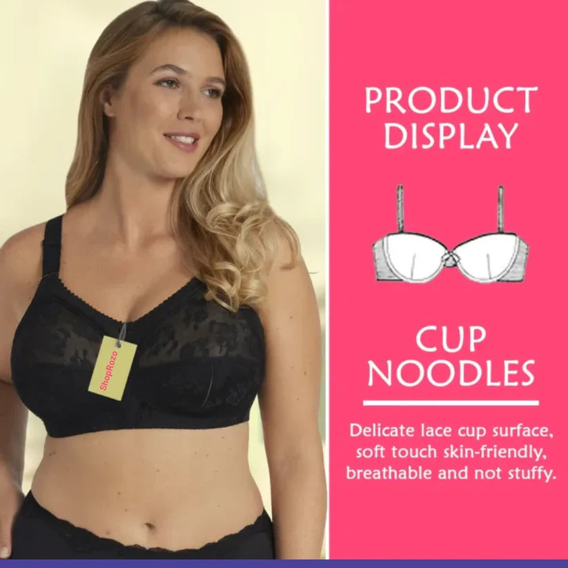 Jacqueline Bra Non Wired Support Bra Women Bra Full Coverage Full Cup