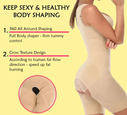 Full Body Fit For Women - Imported 100% Original Slimming Bodysuit Full Body Shapewear