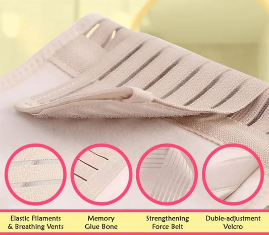 Belly Belt Waist Fit 3 in 1 Postpartum Recovery Body Fiter (Slimming Maternity Belly Fiter)